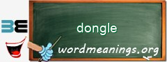 WordMeaning blackboard for dongle